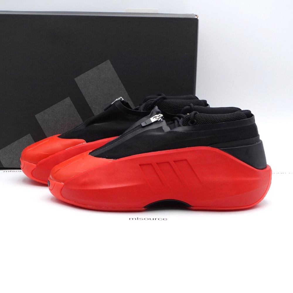 NEW adidas Crazy IIInfinity Sneakers IF4540 Infinity Red/Core Black Men's